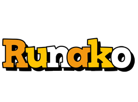 Runako cartoon logo