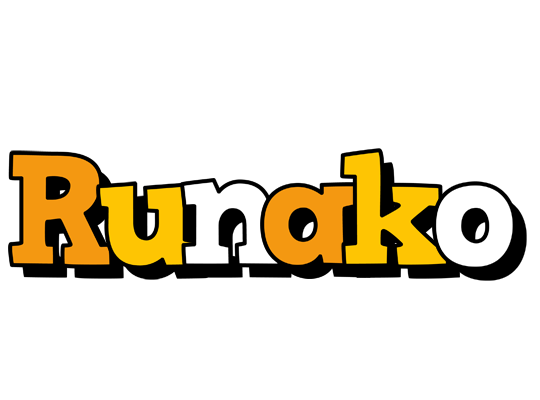 Runako cartoon logo
