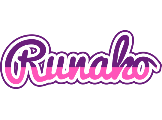 Runako cheerful logo