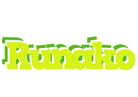 Runako citrus logo