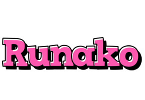 Runako girlish logo