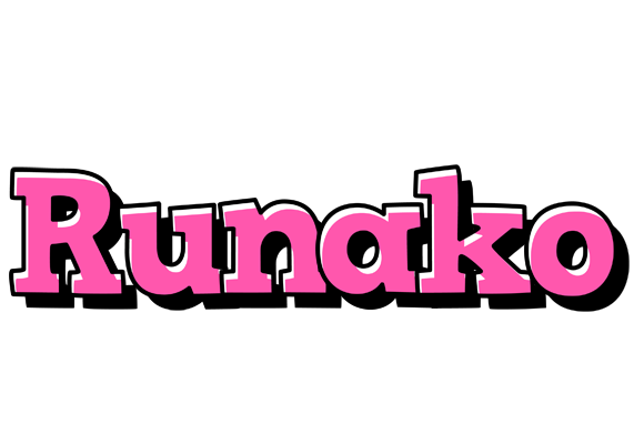 Runako girlish logo