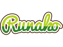 Runako golfing logo