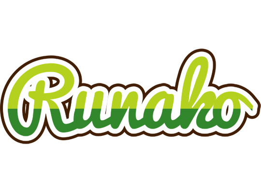 Runako golfing logo