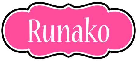 Runako invitation logo