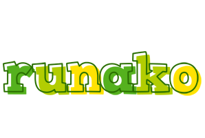 Runako juice logo