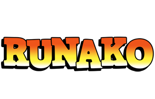 Runako sunset logo