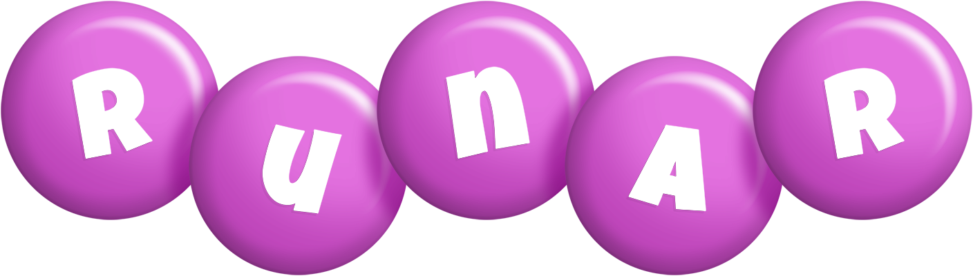 Runar candy-purple logo