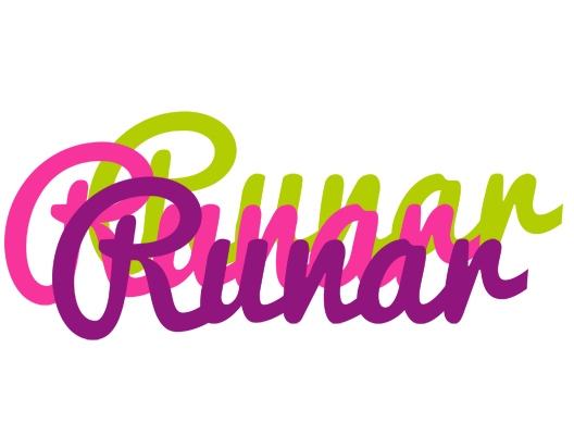 Runar flowers logo