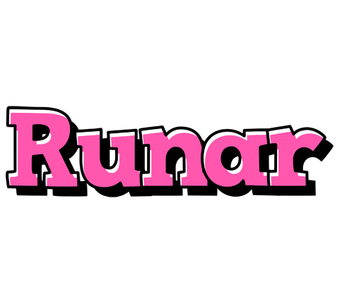 Runar girlish logo