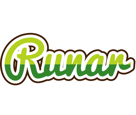 Runar golfing logo