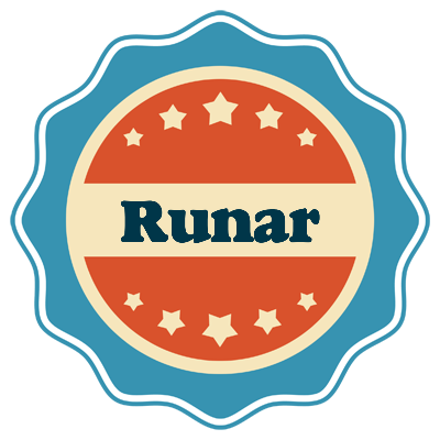 Runar labels logo