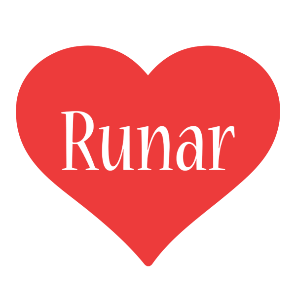 Runar love logo