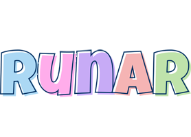 Runar pastel logo