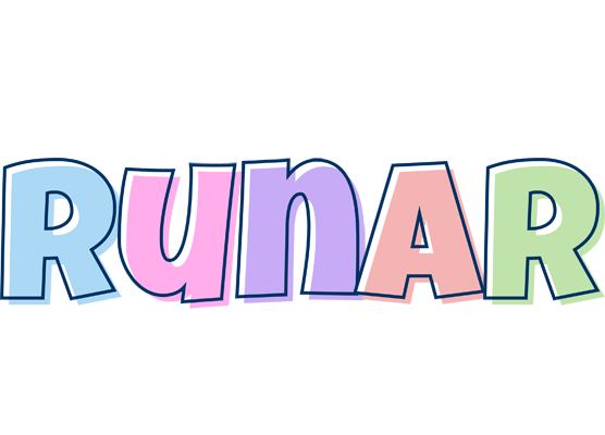 Runar pastel logo