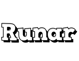 Runar snowing logo