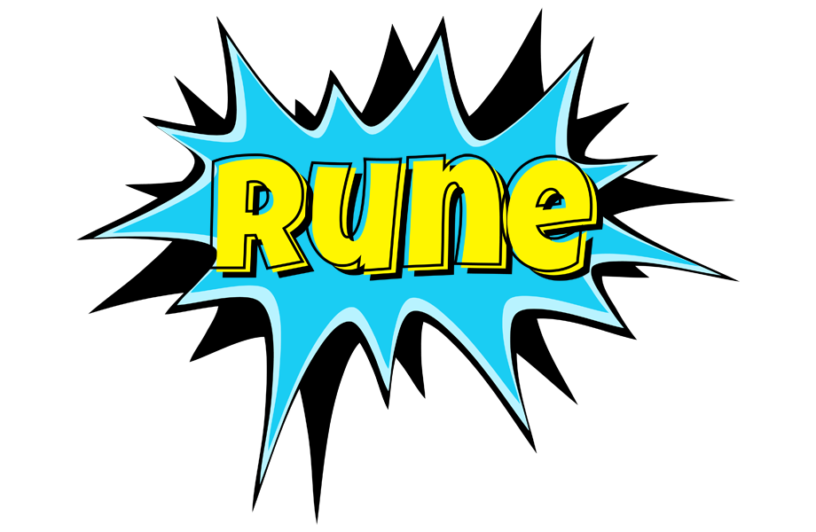Rune amazing logo