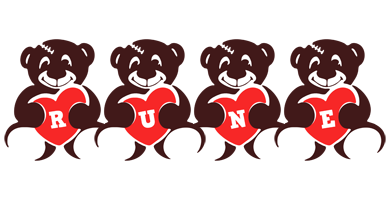 Rune bear logo