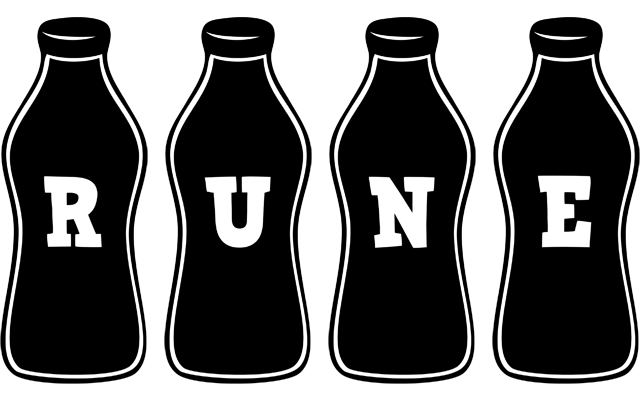 Rune bottle logo