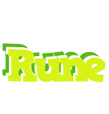 Rune citrus logo