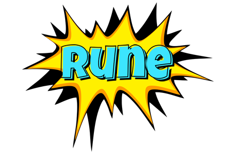 Rune indycar logo