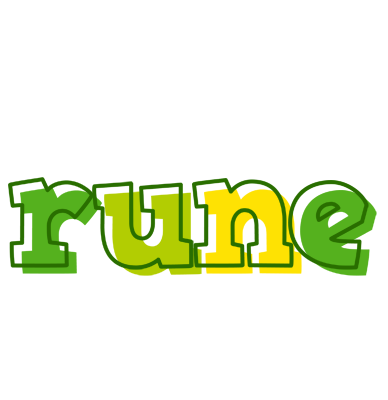Rune juice logo
