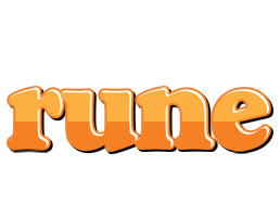Rune orange logo