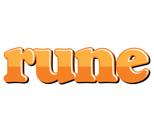 Rune orange logo