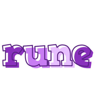 Rune sensual logo