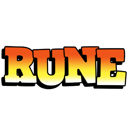 Rune sunset logo
