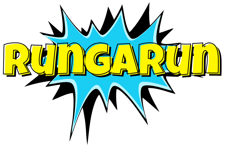 Rungarun amazing logo