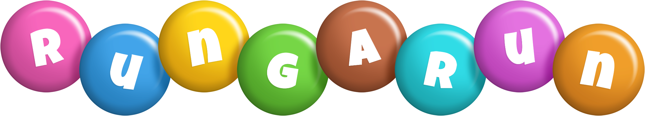 Rungarun candy logo