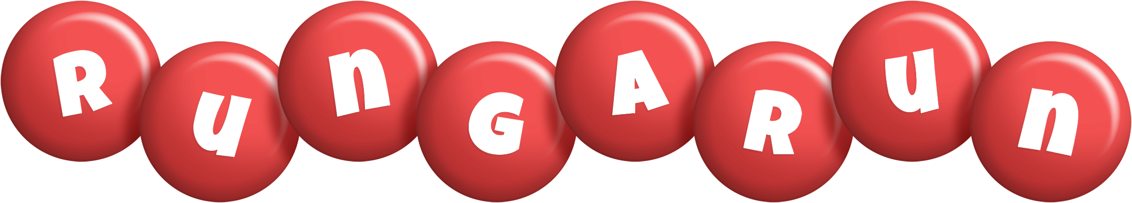 Rungarun candy-red logo