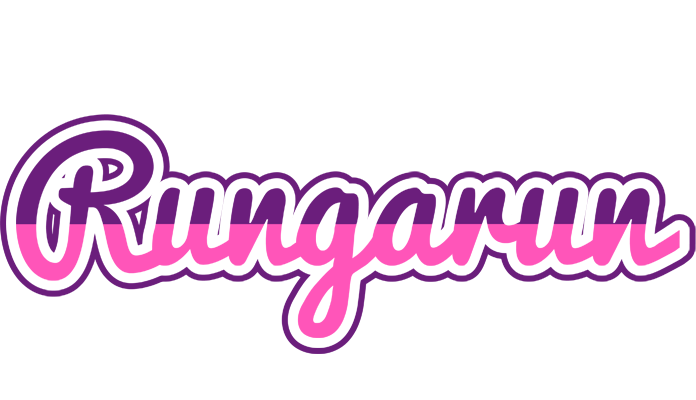 Rungarun cheerful logo