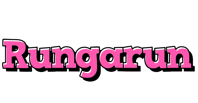 Rungarun girlish logo