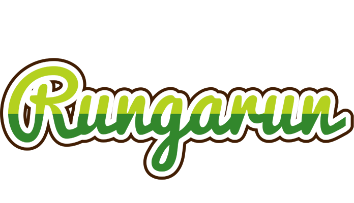 Rungarun golfing logo