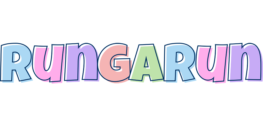 Rungarun pastel logo