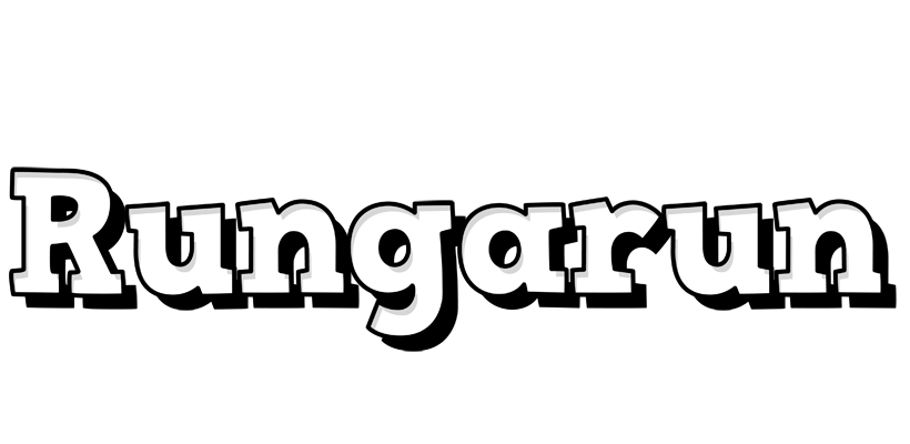 Rungarun snowing logo