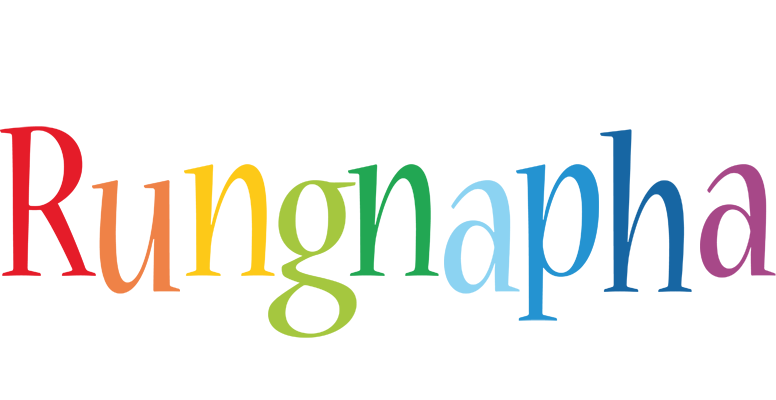 Rungnapha birthday logo