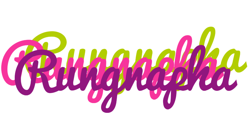Rungnapha flowers logo
