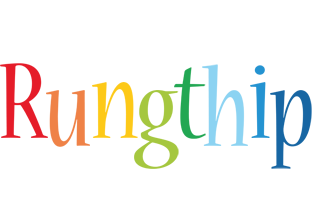 Rungthip birthday logo