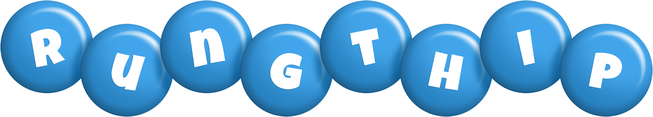 Rungthip candy-blue logo