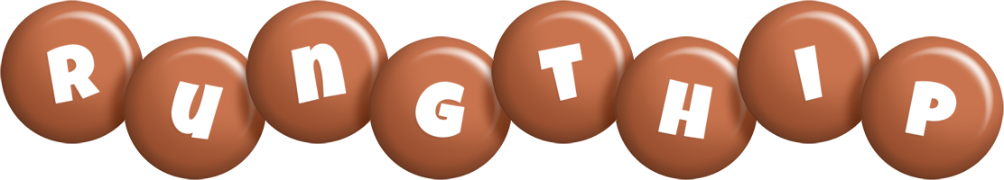 Rungthip candy-brown logo