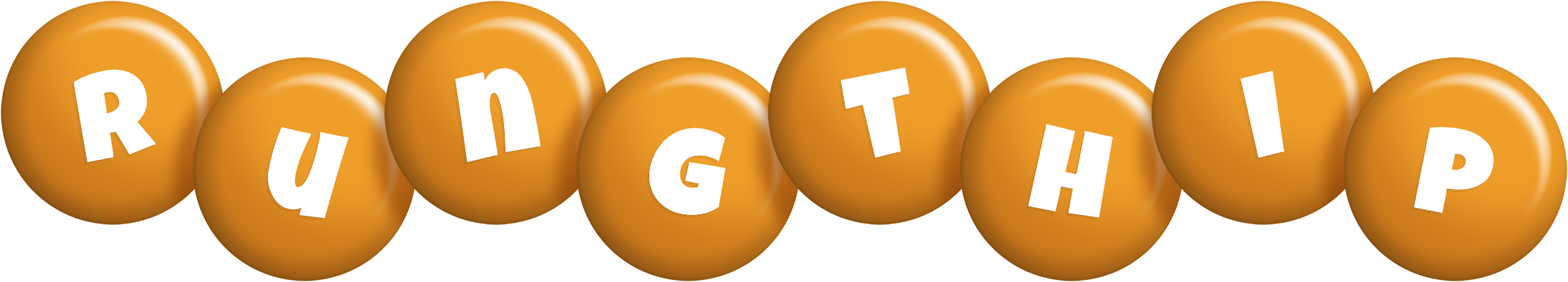 Rungthip candy-orange logo
