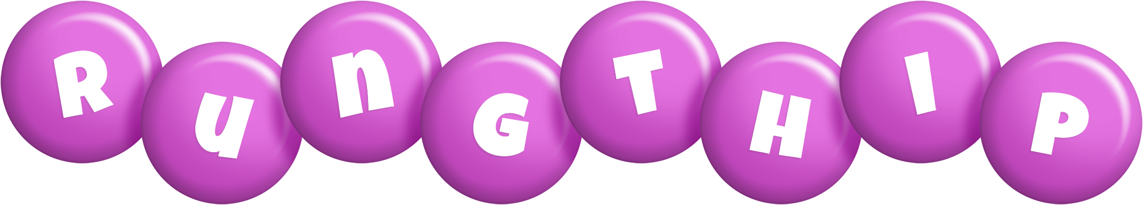 Rungthip candy-purple logo