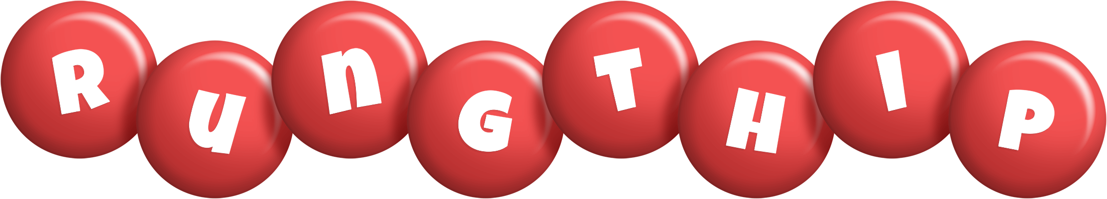 Rungthip candy-red logo