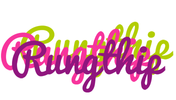 Rungthip flowers logo