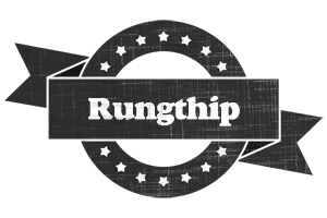 Rungthip grunge logo