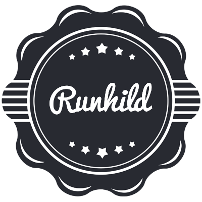 Runhild badge logo