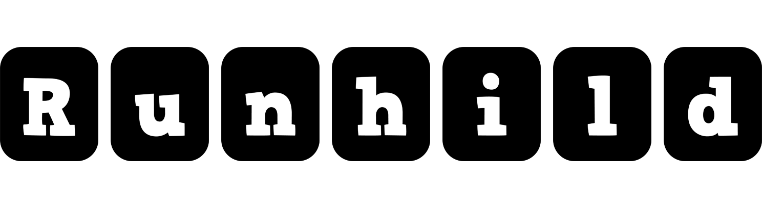 Runhild box logo
